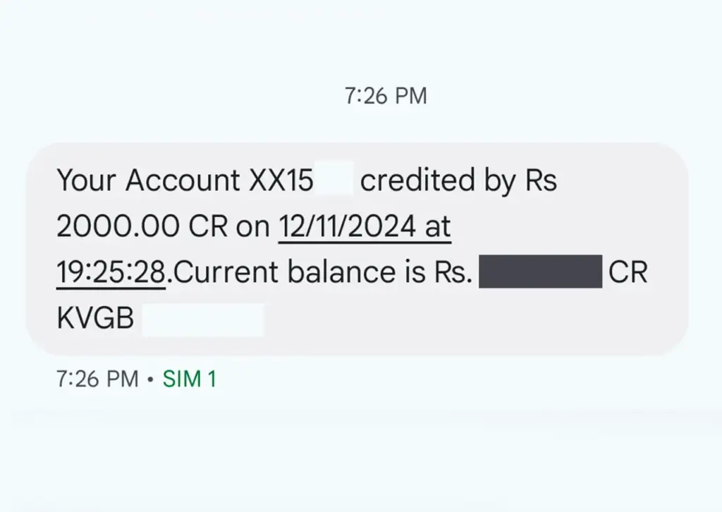 Gruhalakshmi Scheme 14th Installment Amount